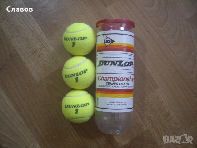 Тенис топки Wilson 6 extra duty felt и Dunlop 1, снимка 5 - Тенис - 51387985