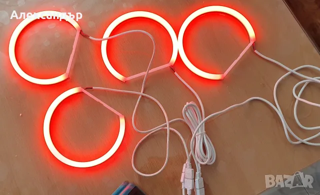 Cotton Led ангелски очи за е36/46, снимка 5 - Аксесоари и консумативи - 56063079