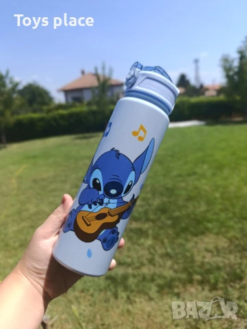 2 модела Шише за вода Лило и Стич Lilo and Stitch Бутилка за вода Стич, снимка 2 - Ученически пособия, канцеларски материали - 51328257