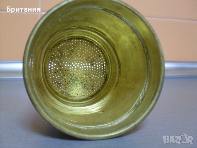 Бронзова цедка., снимка 2 - Декорация за дома - 52899010