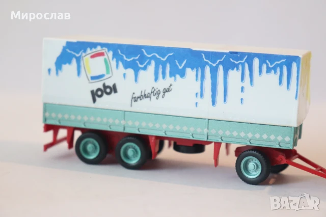 HERPA H0 1/87 MERCEDES BENZ МОДЕЛ КОЛИЧКА КАМИОН TIR, снимка 6 - Колекции - 50558655