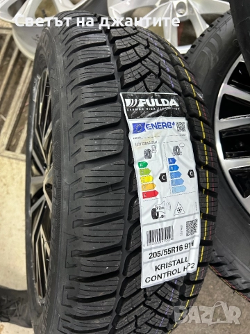 Джанти с Нови зимни Гуми за VW Golf 5 6 7 8 Caddy Touaran T-Roc Skoda Octavia , снимка 4 - Гуми и джанти - 51728198