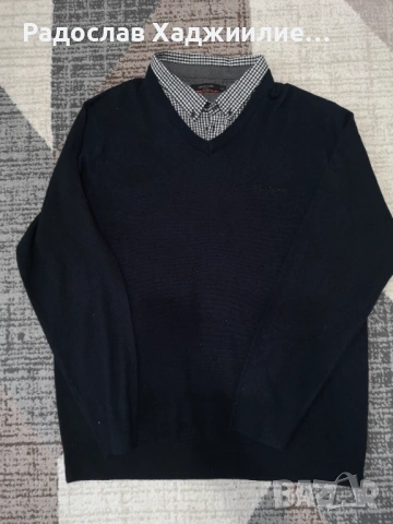 Pierre Cardin 2 блузи с яки XL, снимка 3 - Блузи - 53759264