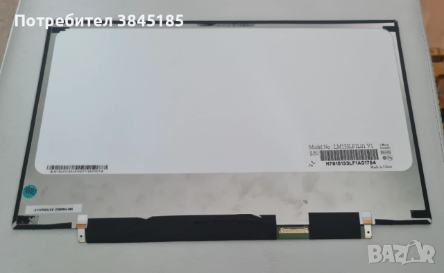 13.3" FHD матрица за лаптопи 30 пина, подходяща за Acer Spin 5 SP513, HP ENVY 13-AD102NA и други, снимка 2 - Части за лаптопи - 51463050