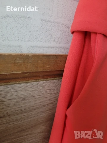 Елегантен гащеризон цвят корал с коланче и джобове , снимка 9 - Гащеризони - 51010059