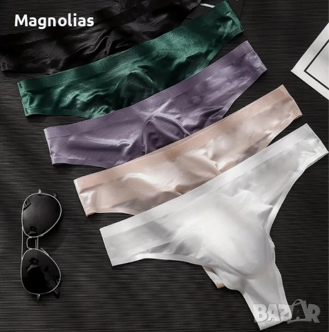 Мъжки ултратънки ледени копринени безшевни , снимка 18 - Бельо - 49961956