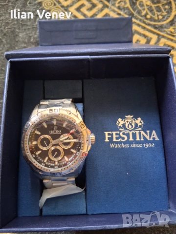 Уникален ръчен часовник FESTINA, снимка 3 - Мъжки - 53557613