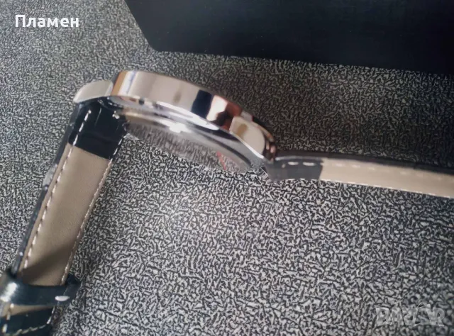 Мъжки ретро бизнес часовник Zeppelin 100 Jahre Zeppelin 7680-2, снимка 5 - Мъжки - 48530846