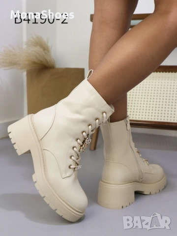 ДАМСКИ БОТИ  КОД 4090, снимка 4 - Дамски боти - 52320830