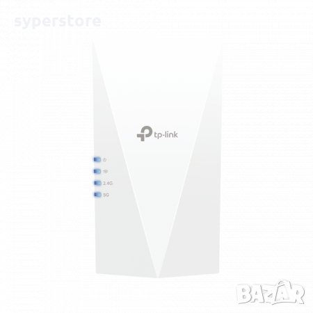 Удължител на интернет обхват TP-Link RE500X AX1500 OneMesh Wi-Fi6 За пълно покритие в дома и офиса, снимка 2 - Мрежови адаптери - 34664352