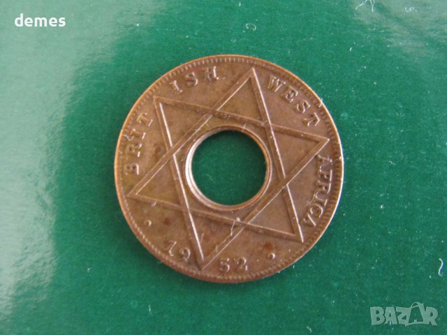 Британска Западна Африка - 1/10 пени, 1952 г. - 45L