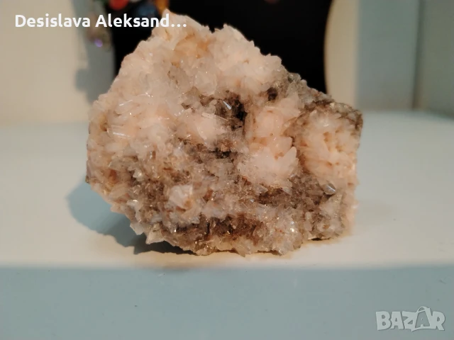 Стилбит с апофилит от Индия , снимка 2 - Колекции - 50670800