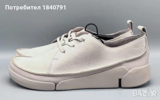 Дамски обувки CLARKS Trigenic Бежови - № 40, естествена мека кожа