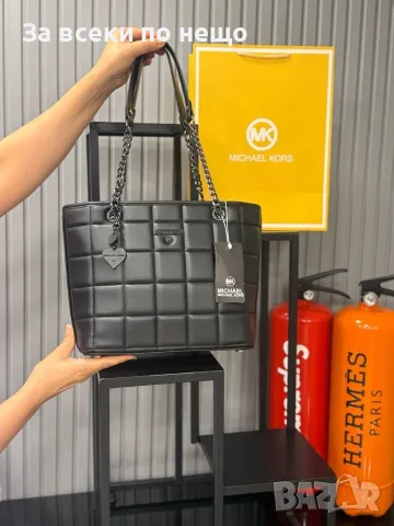 Michael Kors Дамска Кожена Чанта Майкъл Корс - Различни Цветове Код E83 , снимка 2 - Чанти - 55795151
