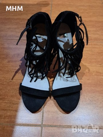 Страхотни сандалки с ресни , снимка 3 - Сандали - 42016823