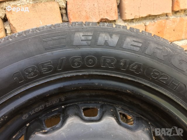 Резервна гума с джанта 185/60/14 за тойота toyota 4x100 4х100, снимка 2 - Гуми и джанти - 34183911