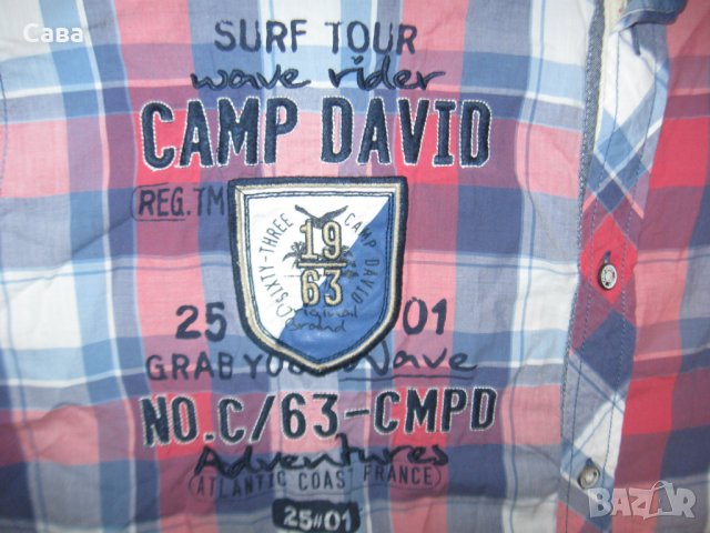 Риза CAMP DAVID  мъжка,3ХЛ, снимка 5 - Ризи - 41352436