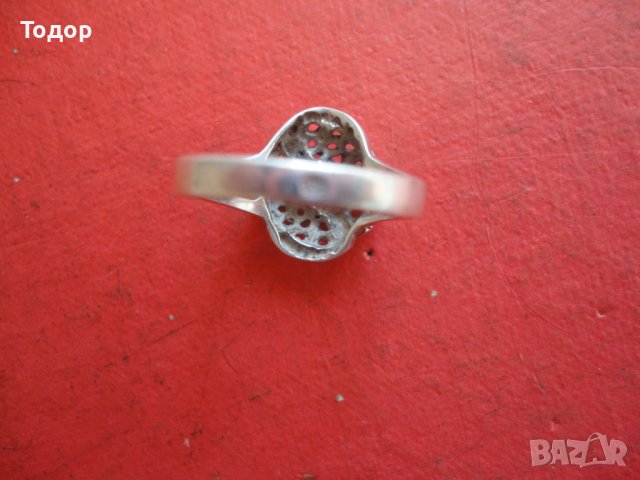 Невероятен сребърен пръстен 9, снимка 4 - Пръстени - 42208805