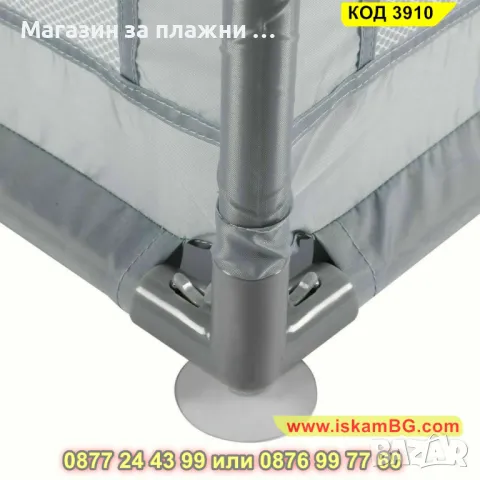 Голяма лесно сглобяема кошара за игра за бебе с размери 180 x 200 см - КОД 3910, снимка 14 - Кошарки - 48155019