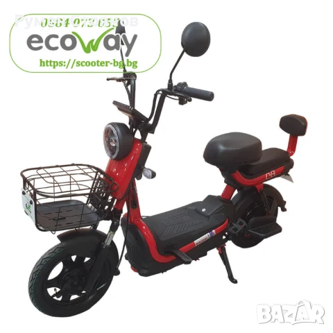 Електрически скутер EcoWay Kuge 240W. до 25 km/h и пробег до -80км, снимка 1
