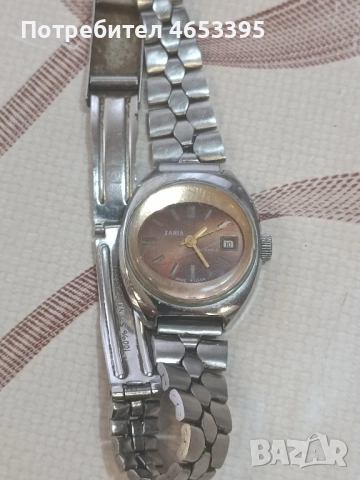 Дамски механичен часовник Заря/ Zaria , снимка 3 - Дамски - 52444038