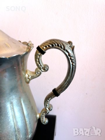 Страхотен Стар Посребрен Сервиз, снимка 5 - Антикварни и старинни предмети - 40199675