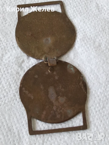 Катарама за колан бронзова 42912, снимка 6 - Антикварни и старинни предмети - 52810770