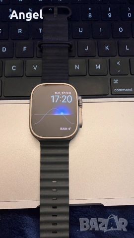 Apple Watch Ultra 2 49mm Black Titanium Ocean Band GPS + Cellular, снимка 3 - Друга електроника - 51539135