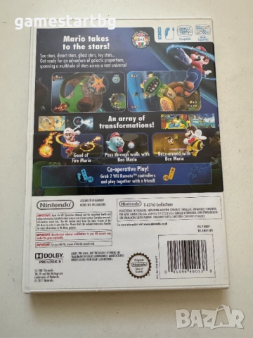  Super Mario Galaxy за Wii / Wii U, снимка 2 - Игри за Nintendo - 51320942