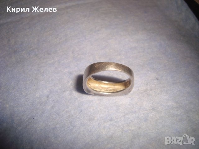 SEZGIN СРЕБЪРЕН АРТ ПРЪСТЕН МАРКОВ СЕЗГИН 925 СРЕБРО925 ОКСИДИРАН ЮВЕЛИРНА БУТИКОВА ИЗРАБОТКА 25968, снимка 12 - Пръстени - 35950931