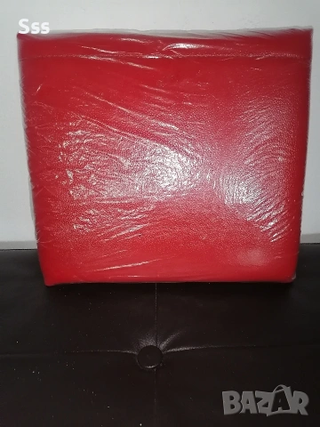 Чисто нова кожена седалка от естествена кожа 