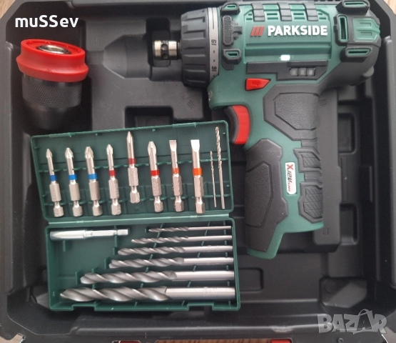 Акумулаторен винтоверт бормашина 12В на Парксаид 