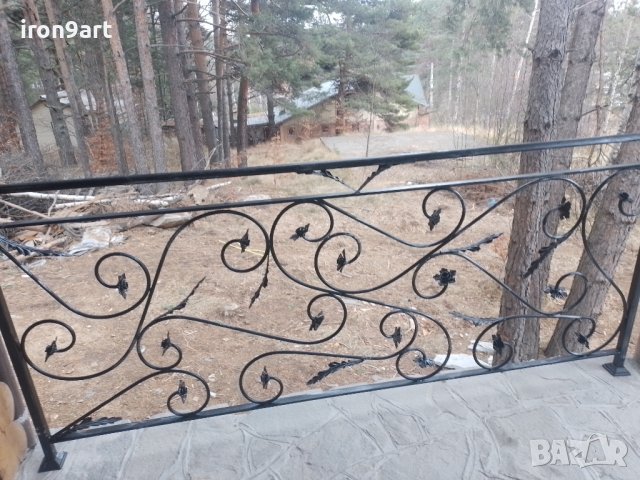 Изработка и монтаж на парапети за тераси и стълбища от ковано желязо, снимка 12 - Други стоки за дома - 41460444