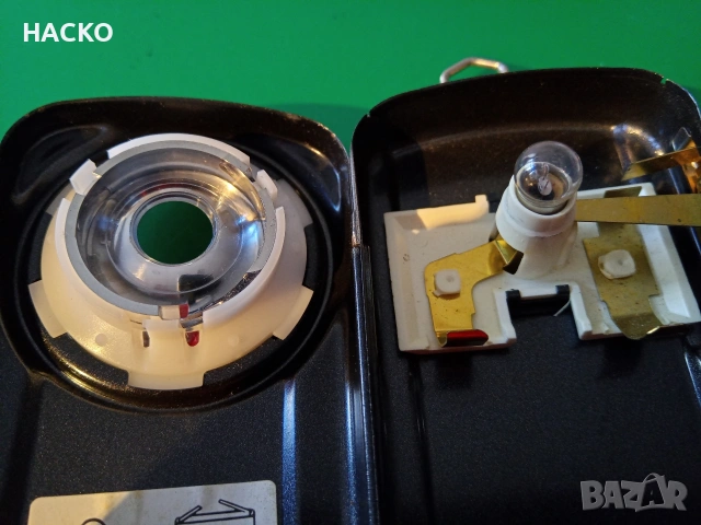 Стар Метален Фенер MAZDA Made in Franse 100% Автентичен , снимка 8 - Други ценни предмети - 53074628