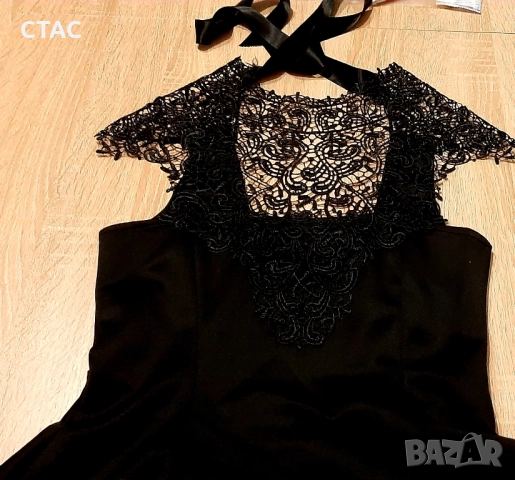 Ефектна и кокетна раздвижена туника ,с италианска дантела, снимка 4 - Туники - 51555629