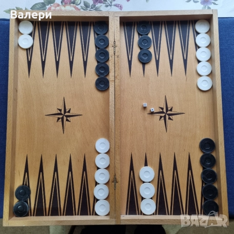 Класическа BG.Дървена табла от Соца