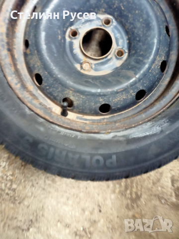 резервна джанта с гума за peueot 206 джанти 4x108 r14 - 14 цола -НЕ Е патерица  -цена 35лв - 4 x 108, снимка 2 - Гуми и джанти - 36161529