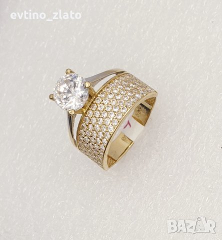 Злтни пръстени 14К, снимка 15 - Пръстени - 38915782