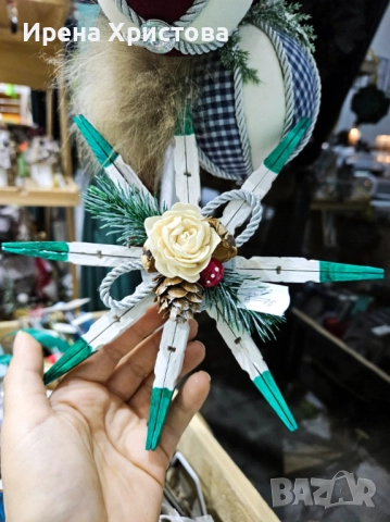 Ръчно изработени Коледни играчки, снимка 17 - Декорация за дома - 52685285
