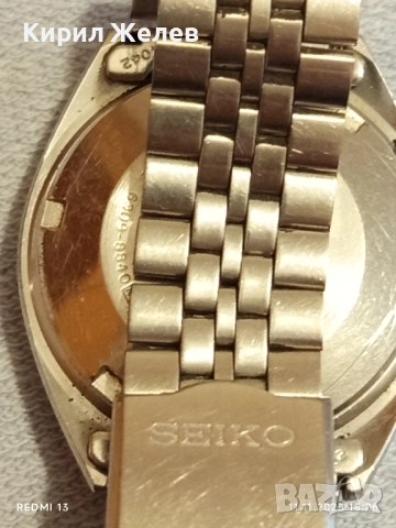 Колекционерски часовник мъжки SEIKO 5 AUTOMATIC работи за ЦЕНИТЕЛИ 51522, снимка 6 - Мъжки - 52377617