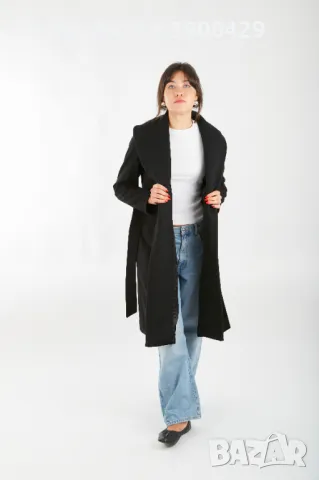 Дамско Палто James coat - Черно, снимка 5 - Палта, манта - 47377518