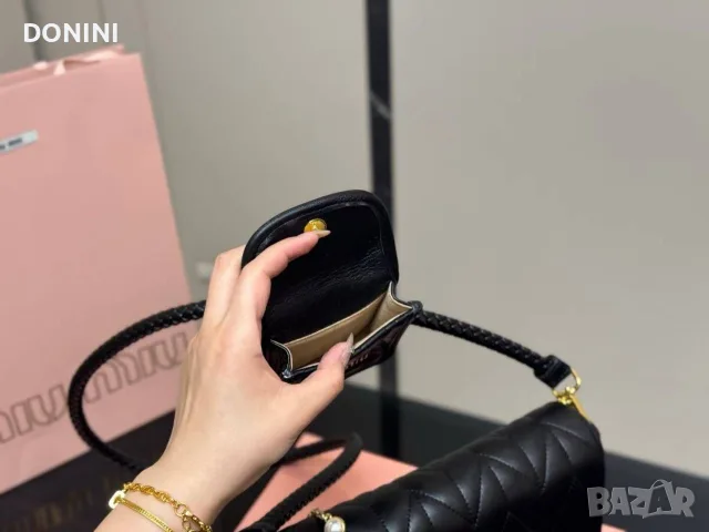 Miu Miu Belair Дамска чанта, кожа , снимка 2 - Чанти - 56010052