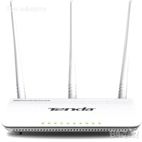 Рутер Tenda F3 300Mbps, 3 антени, снимка 2 - Рутери - 44465088