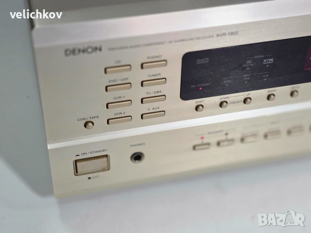 🔥 Denon AVR-1802 – тежък японски ресийвър от старата школа! 🔊, снимка 4 - Ресийвъри, усилватели, смесителни пултове - 53807189