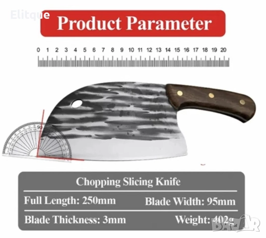 Професионален здрав кухненски масивен готварски инструмент за рязане на месо, снимка 17 - Други - 52901363