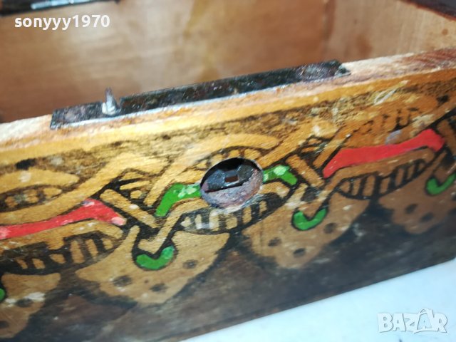 СТАРА КУТИЯ КАСИЧКА С КЛЮЧАЛКА 2906231931, снимка 12 - Антикварни и старинни предмети - 41397395