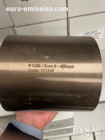 Метален Субстрат за Катализатор Φ130 (Пита) ЕВРО 6 - QCAT 400 Клетки - High Loading