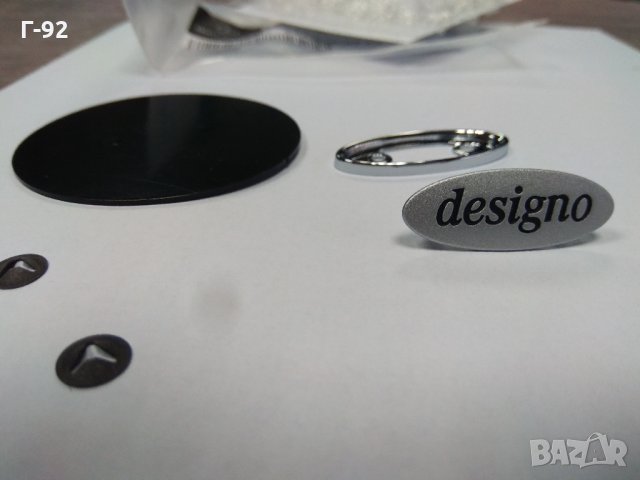 **DESIGNO**NEU**MERCEDES-BENZ**ЕМБЛЕМА ЗА СЕДАЛКИ***, снимка 2 - Части - 31360977