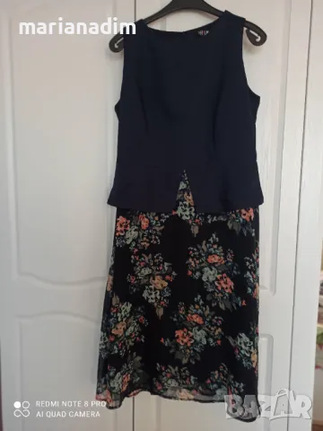 Рокля с пеплум, снимка 1