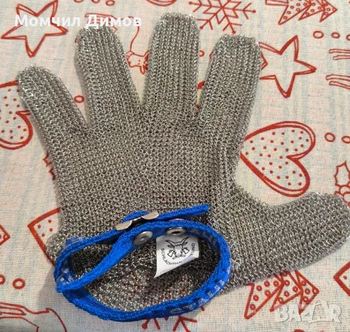 Метална ръкавица за транжиране-STAHLNETZ, снимка 2 - Главни готвачи - 47567841